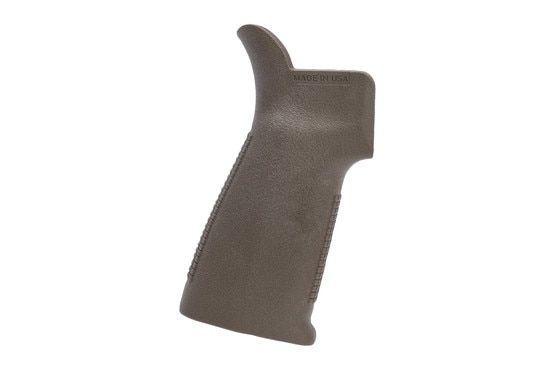 Reptillia Corp CQG-L enhanced AR-15 pistol grip, FDE.